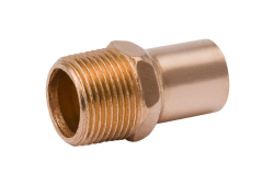 1/2" Copper Reducing Adapter, Fitting x Male