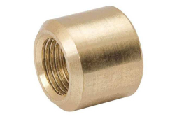 1/2" x 1/8" Copper Flush Bushing, Fitting x Female