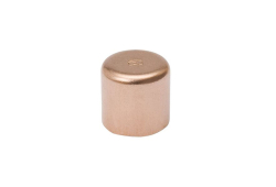 1-1/2" Copper Cap, Copper x Copper