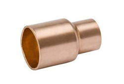 3/4" x 3/8" Copper Reducing Coupling, Lead-Free, Copper x Copper