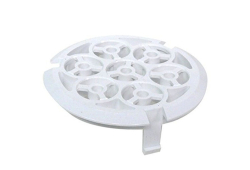 4" PVC End Drain Grate, Sewer and Drain