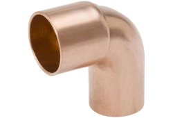 1-1/2" Copper 90 Degree Elbow, Copper x Fitting