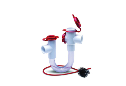 3/4" Standard Condensate Cross Trap with Brush