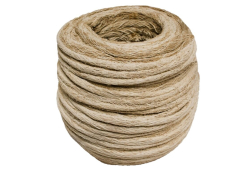 Oakum, Brown, Cut Tarred Twisted Lengths, 5 Lb. Box