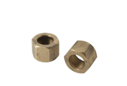 5/8" OD Brass Compression Nut, Lead-Free
