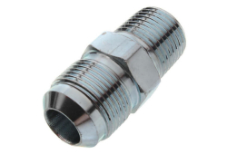 1/4" x 1/4" Brass Flared Reducing Adapter, OD Flare x Male