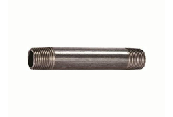 2-1/2" X 8" Black Pipe Nipple