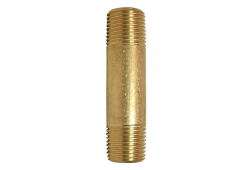 1/2" x 2-1/2" Brass Nipple, Lead-Free, Threaded