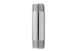 3/8" x 1-1/2" Chrome-Plated Brass Nipple, Lead-Free, Threaded