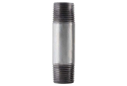 1/4" x 1-1/2" Galvanized Steel Nipple, Threaded