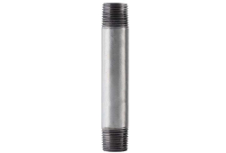 2" x 8" Galvanized Steel Nipple, Threaded
