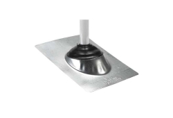 2" Galvanized Roof Flashing, No Caulk