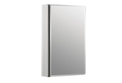 Kohler KCB-CLC1526FS, 15" x 26" Aluminum Medicine Cabinet with Mirrored Door & Beveled Edges